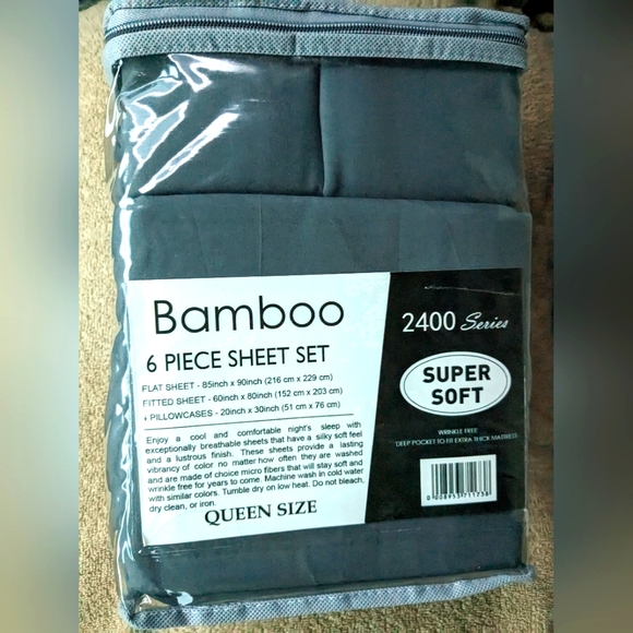 BAMBOO Bedding Queen Bamboo Sheet Set 6 Pieces Poshmark